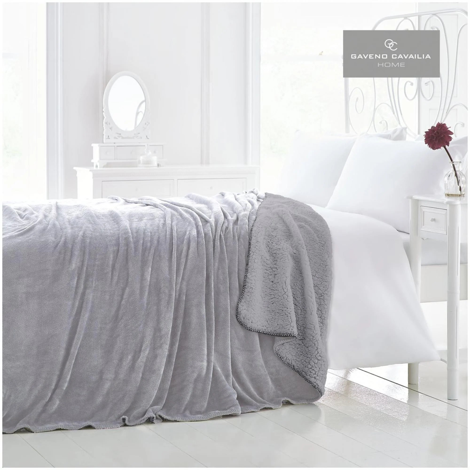 Geveno Cavalia Sherpa Throw 150x200 CM