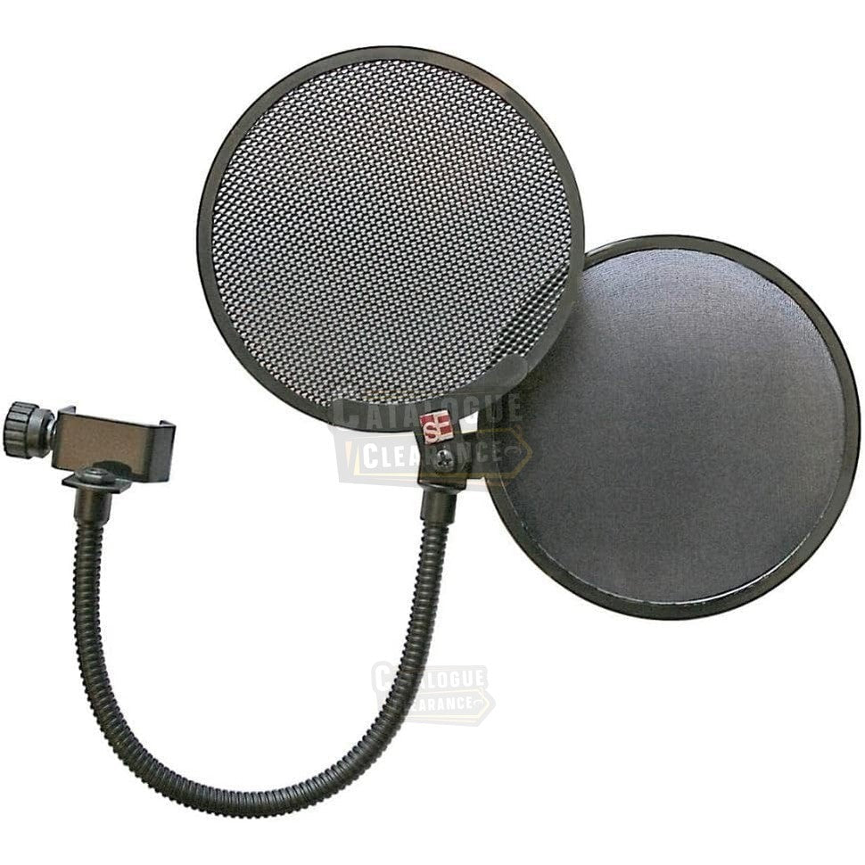 Electronics Dual Pro Pop filter – Professional Fabric and Metal Pop Shield