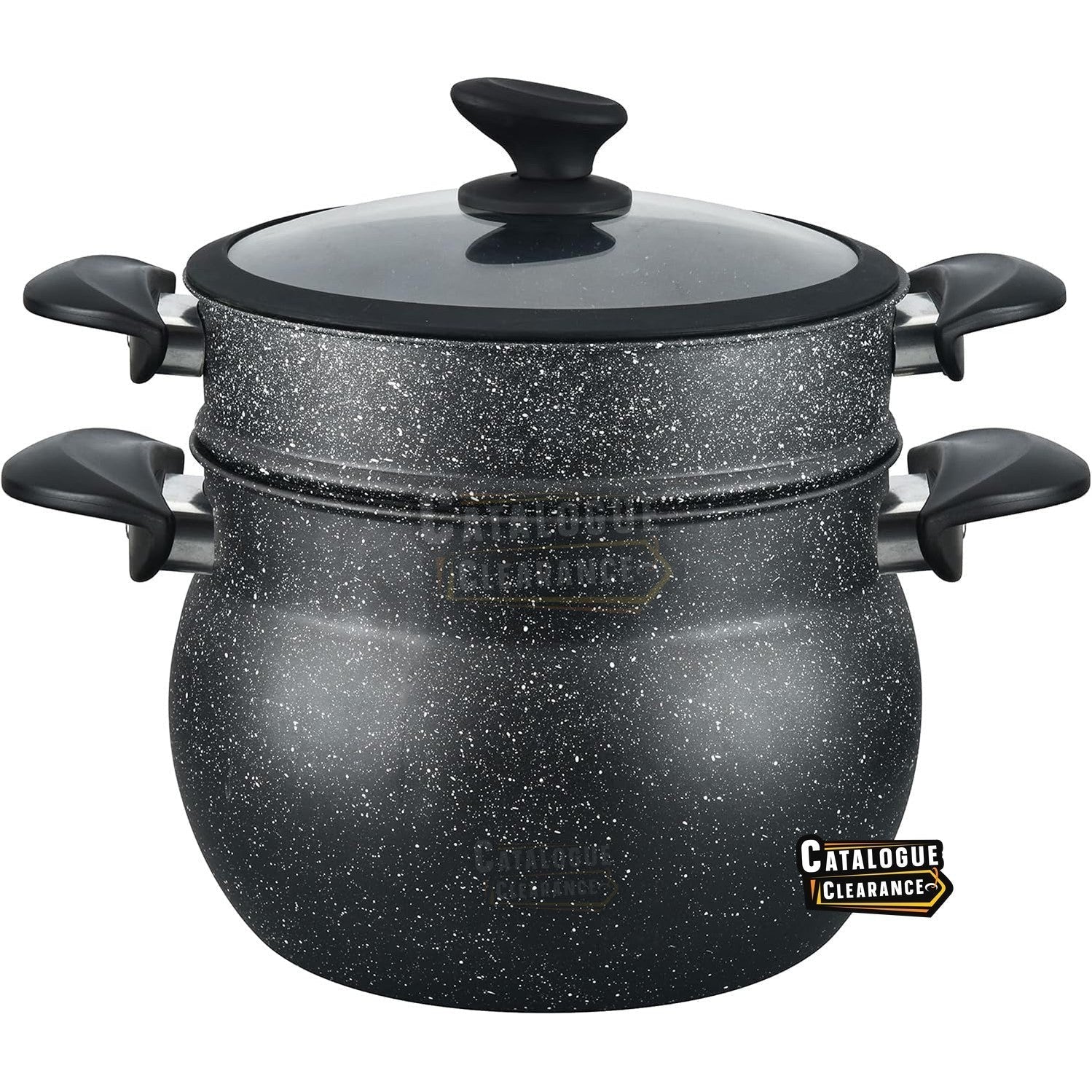 COUSCOUS 3-Piece Cushion Pot 11 L Steamer Steamer Induction Manty Cooker