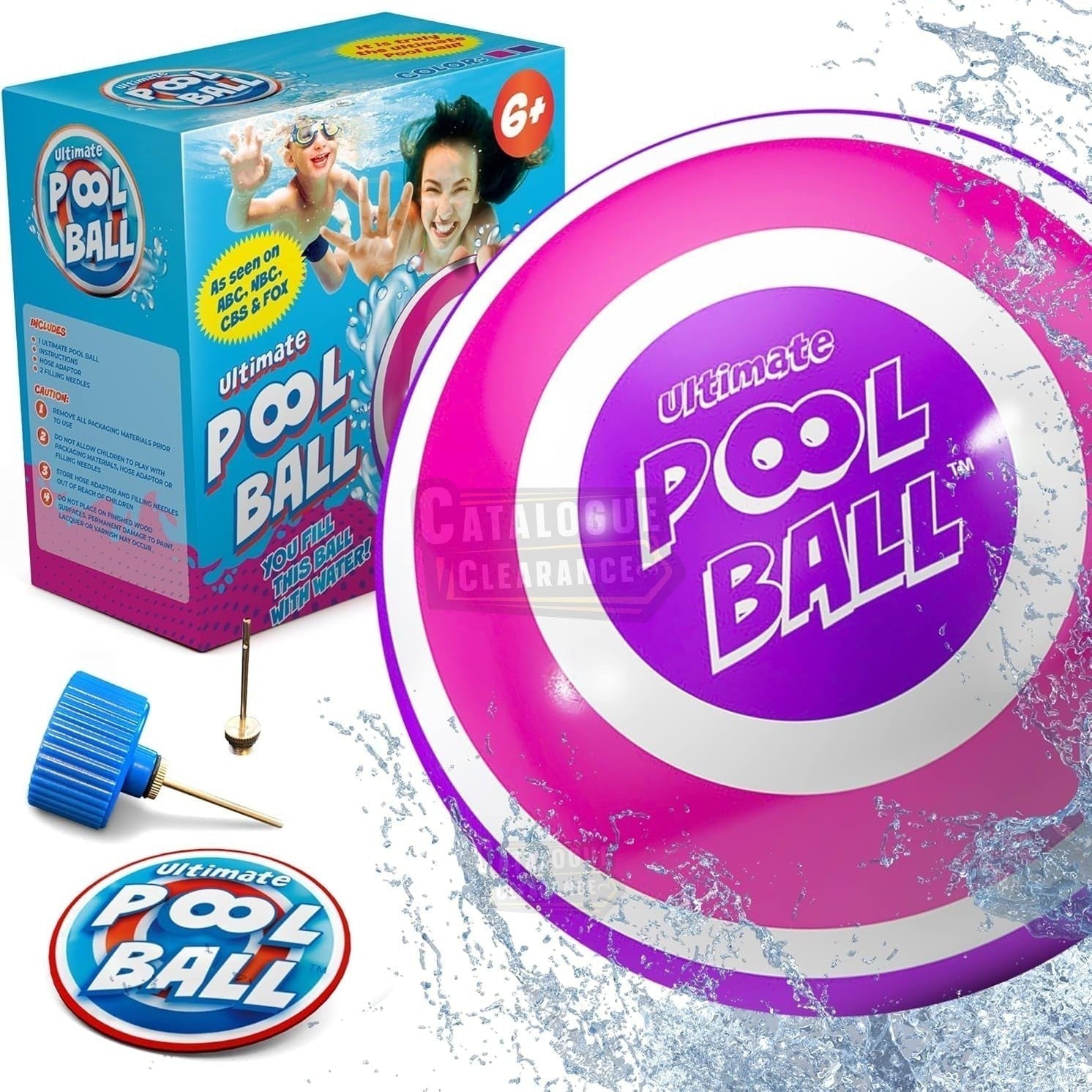 Ultimate Pool Ball – Water-Fillable Outdoor Fun Toy for Kids, Ideal Gift for 6-12 Year Olds