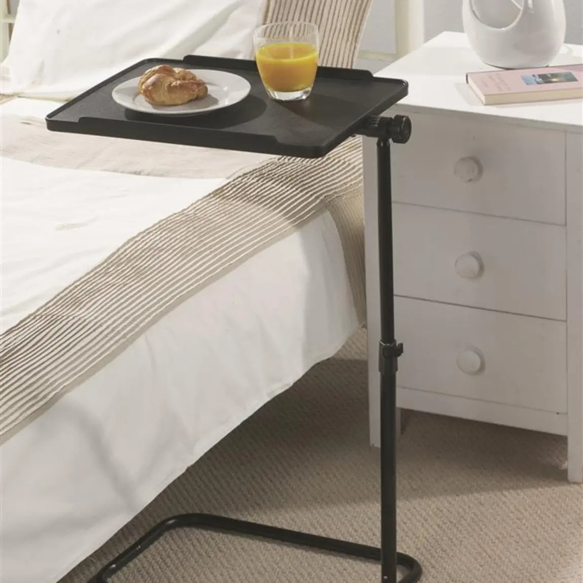 Greenhurst Adjustable Swivel Table β Height Adjustable Pivot Side Table for Sofa & Bed - 4441