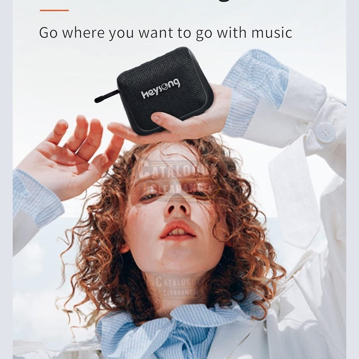 HEYSONG IPX7 Waterproof Bluetooth Speaker, 24-Hour Playtime