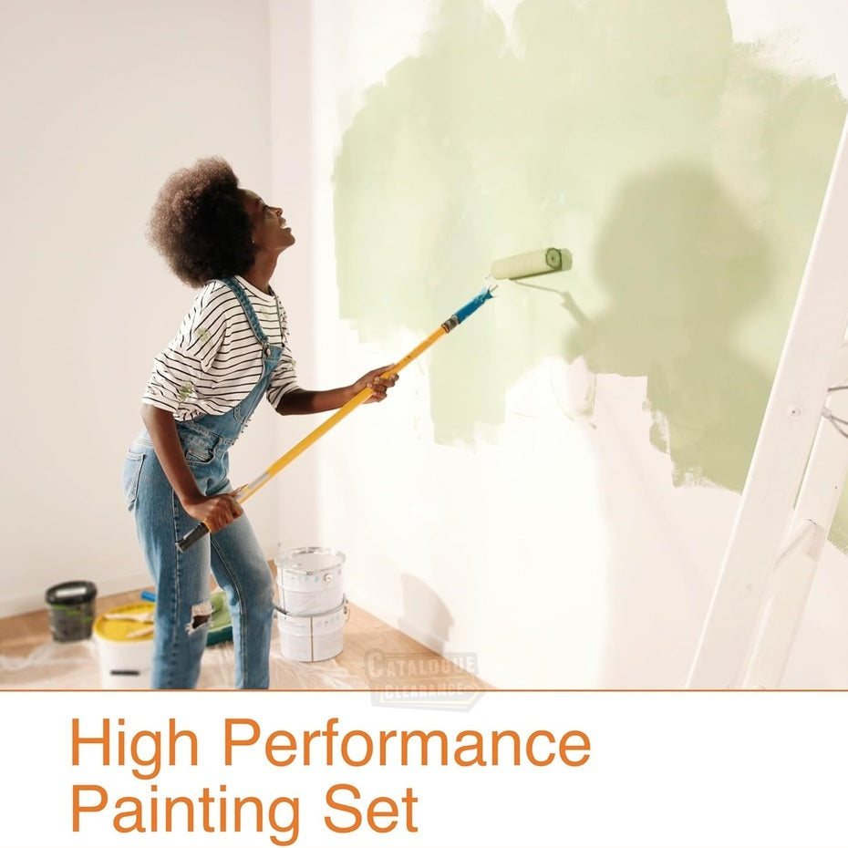 All-in-One Paint Roller Set for Walls and Ceilings - Hynec Technologies