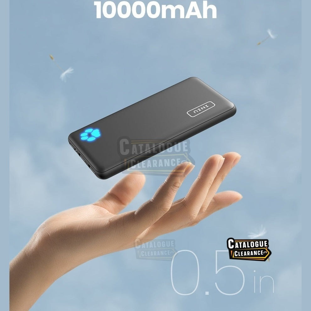 Power Bank 15W High Speed Charging Slimmest 10,000mAh