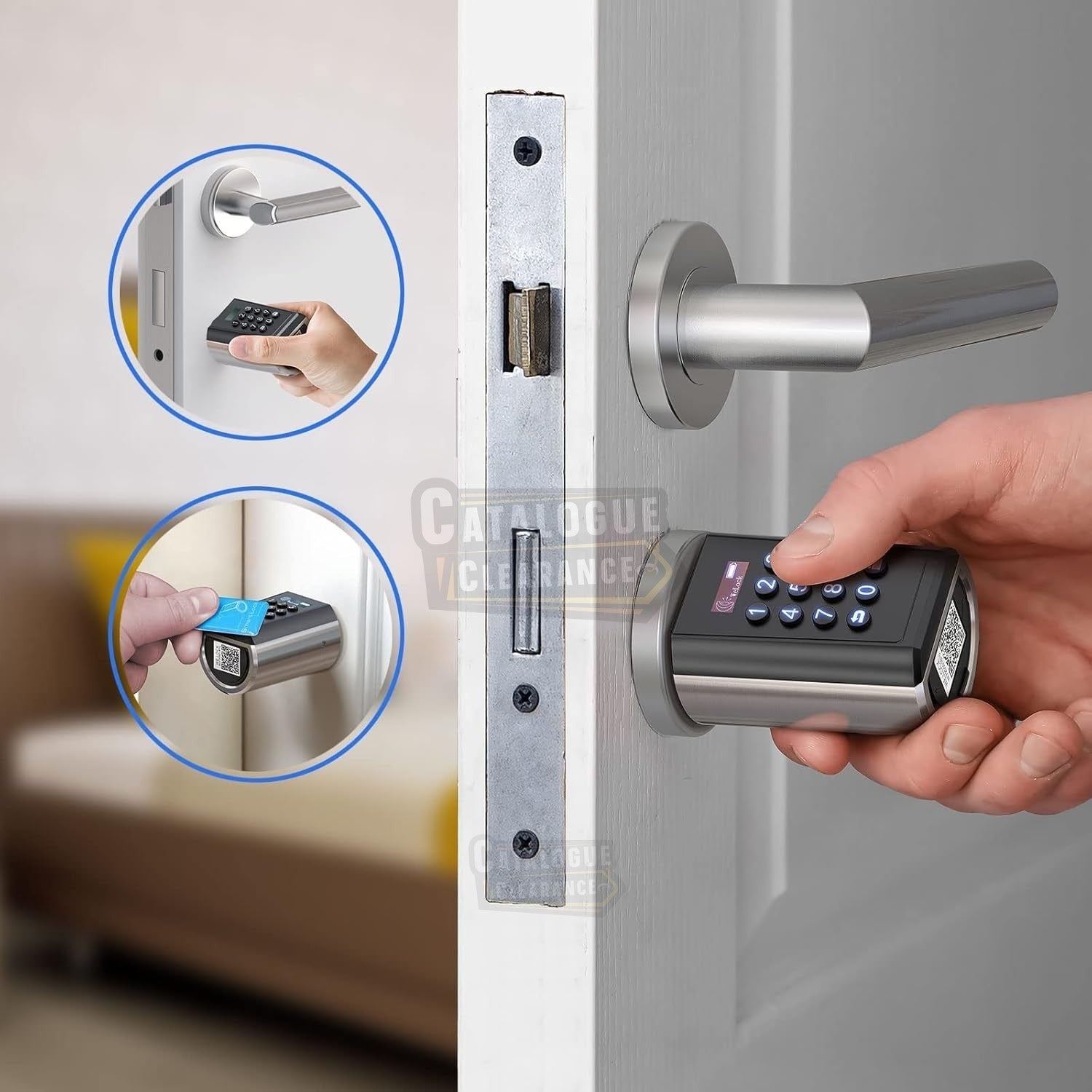 WELOCK PCB51 Smart Wi-Fi Door Lock – Keypad, RFID, Bluetooth & App Control, Waterproof