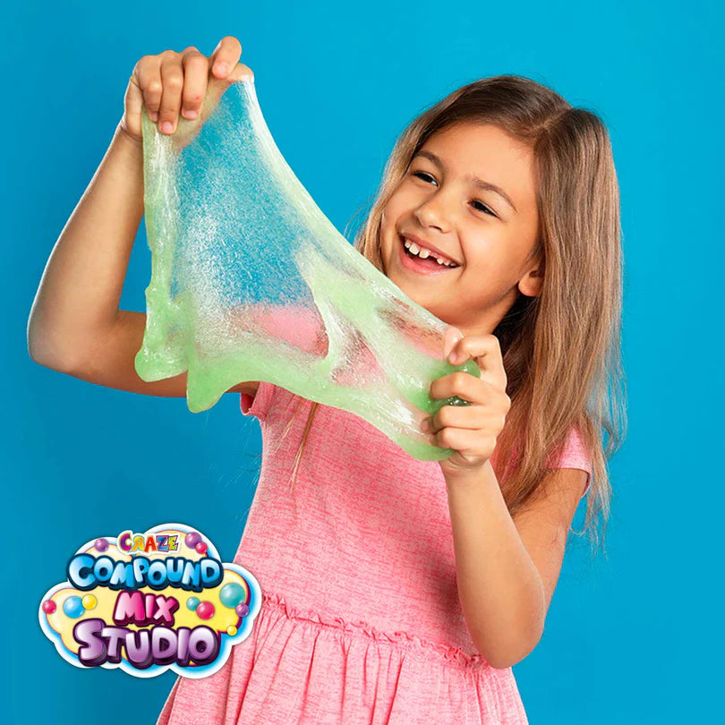Mix Compound Fun Studio – Slime, Kinetic Sand & Dough Set for Kids