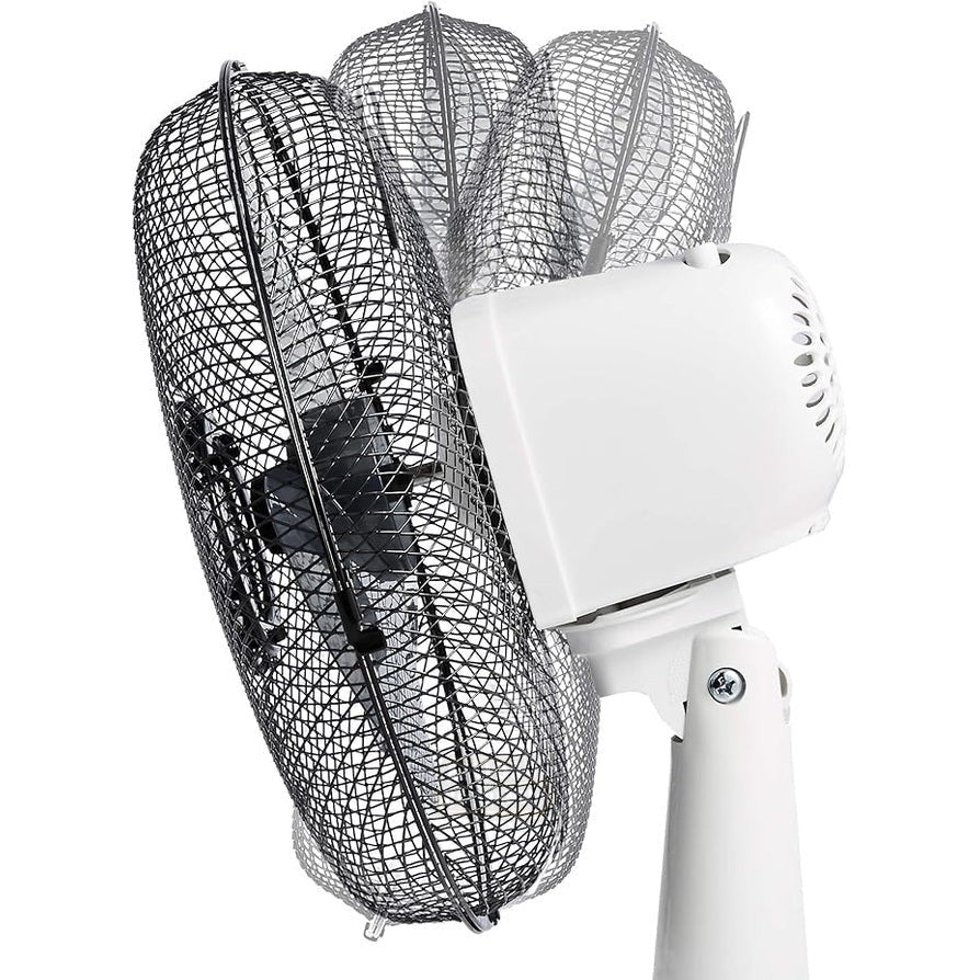 AmazonBasics 40W Oscillating Table Fan – 3-Speed Settings