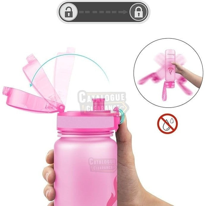 Baomy Sports Water Bottle 750ml, Adults/Kids Water Bottle with Filter