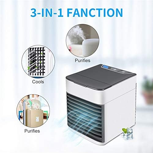 Portable USB Air Cooler & Fan – Mini Desk Chiller, Air Purifier
