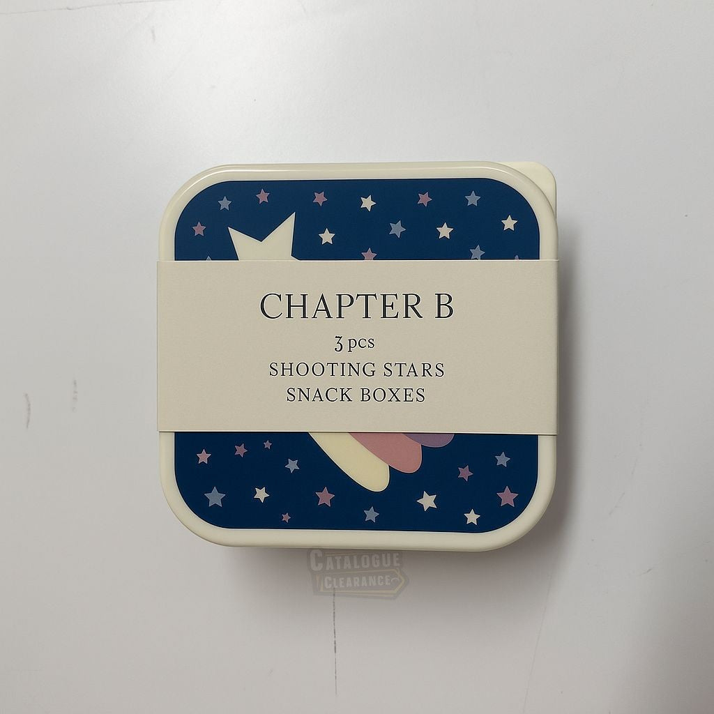 CHAPTER B 3pcs Shooting Stars Snack Box