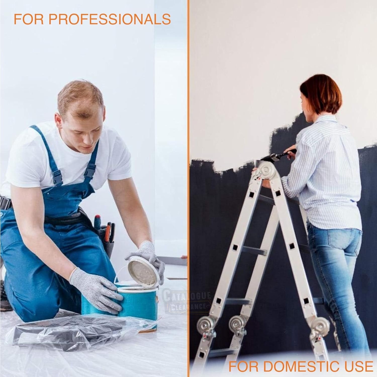All-in-One Paint Roller Set for Walls and Ceilings - Hynec Technologies