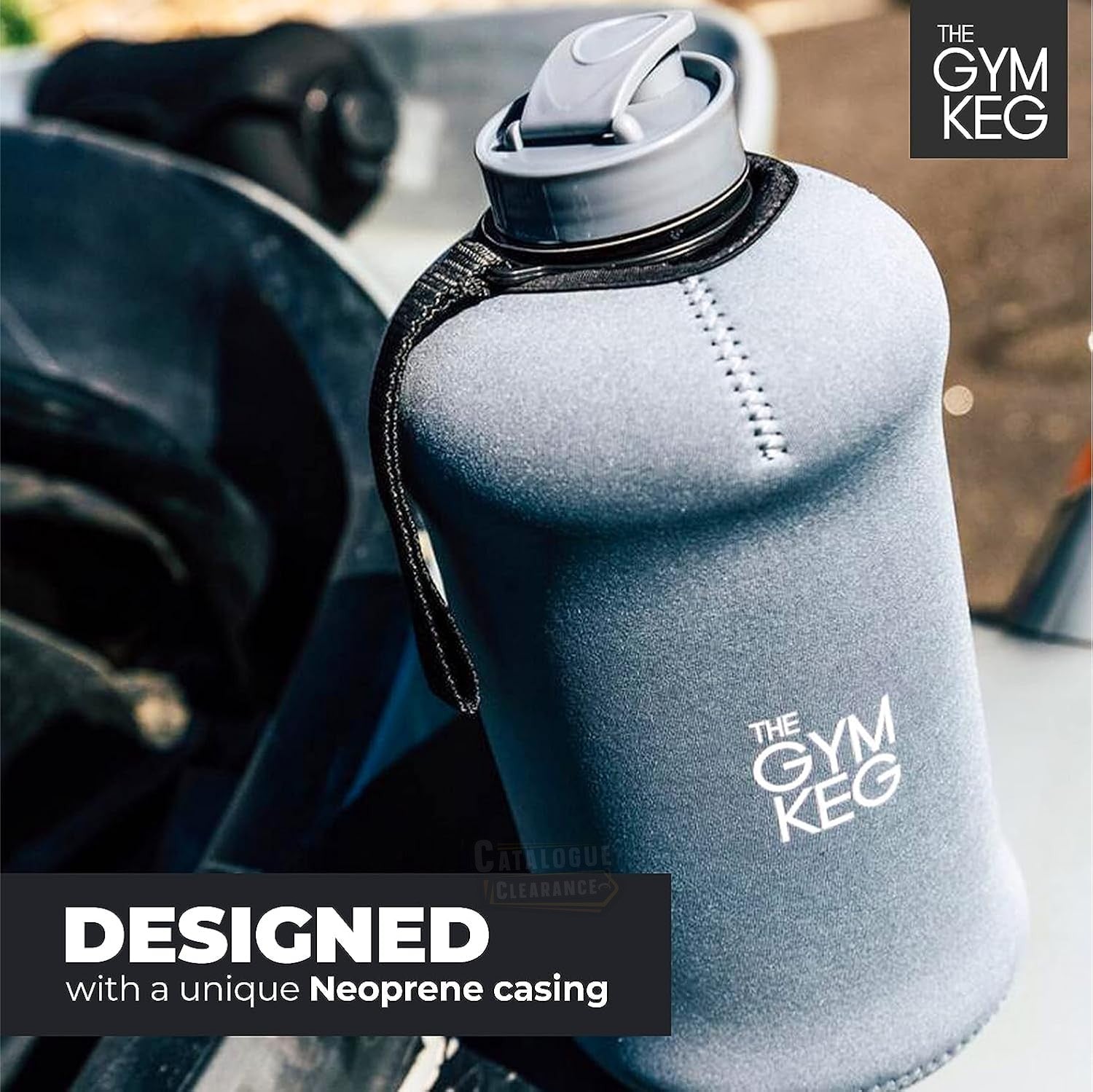 The Gym Keg Sports Water Bottle Large 2.2L