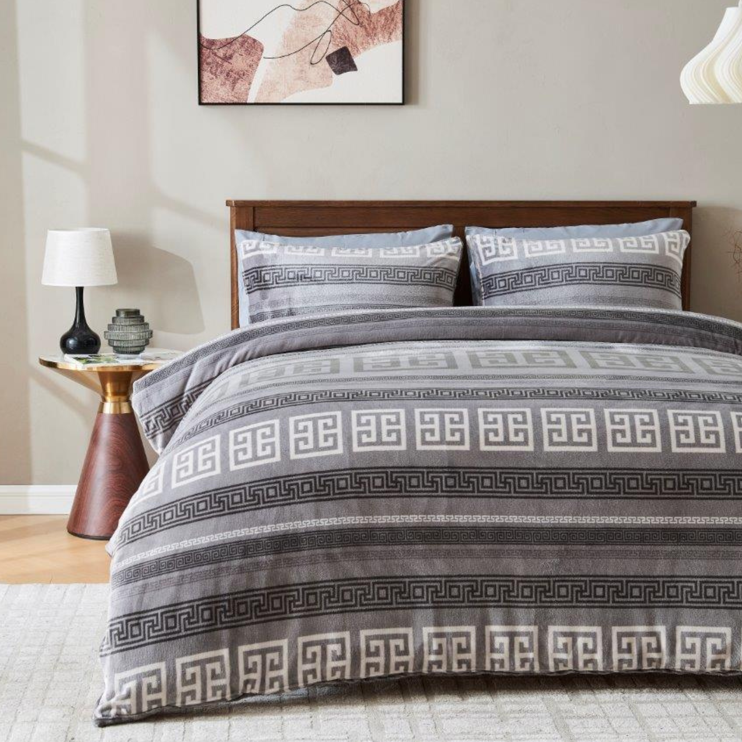Gaveno Cavailia Printed Flannel Duvet Set