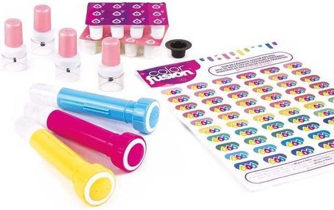 Make It Real Color Fusion Nail Polish Designer Refill Pack β Kids Water-Based Nail Polish Set (Ages 8+)