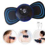 Mini Massage Stick – Portable Butterfly Body Massager with 8 Modes & USB Charging