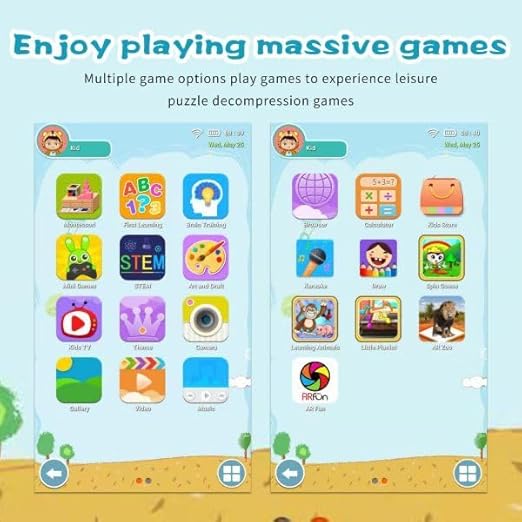 Smartbarry B86 Plus 7-Inch Kids Tablet (8GB RAM + 512GB Storage, WiFi, Android 14