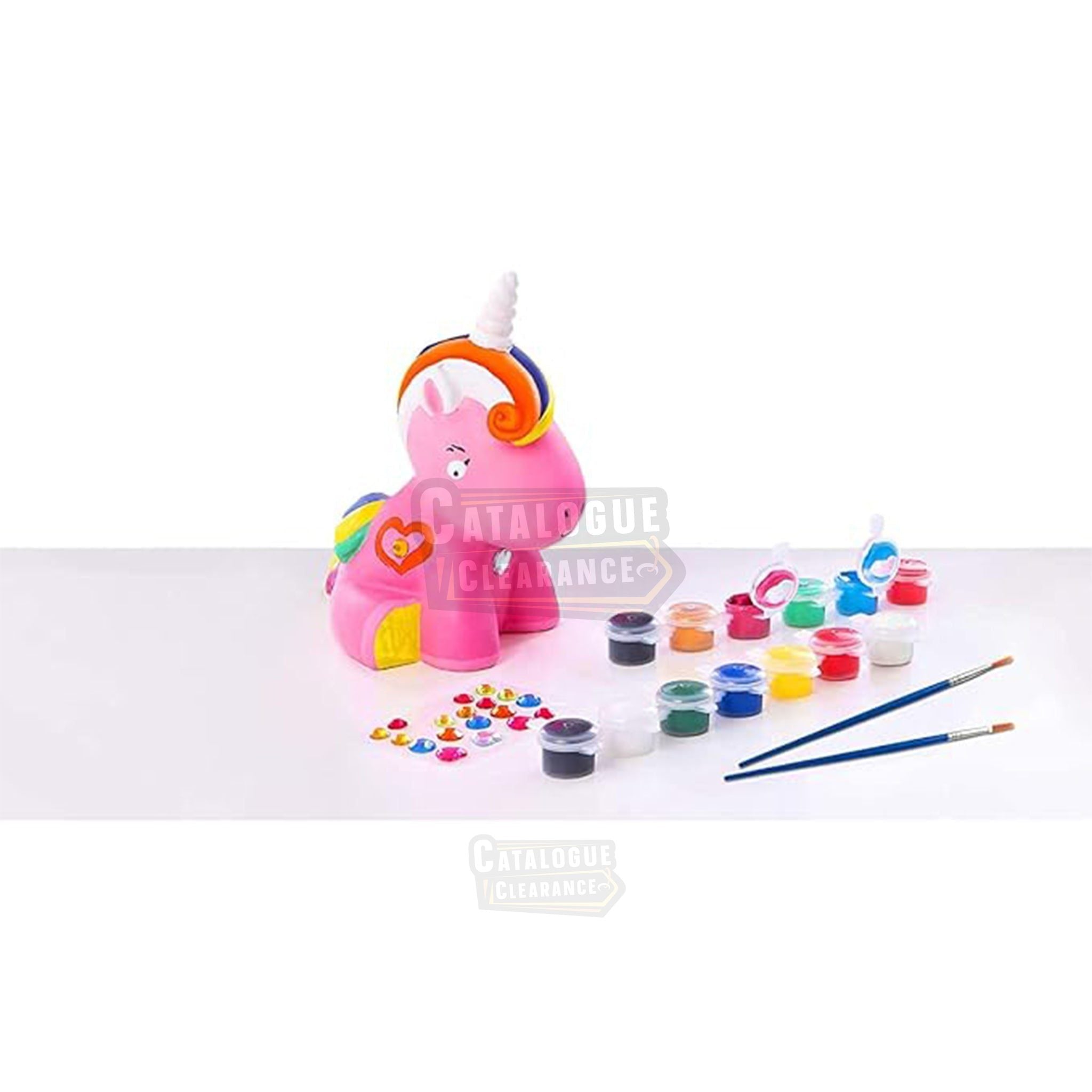Altatac Girls Money Box Paint Me Pretty Unicorn Metallic
