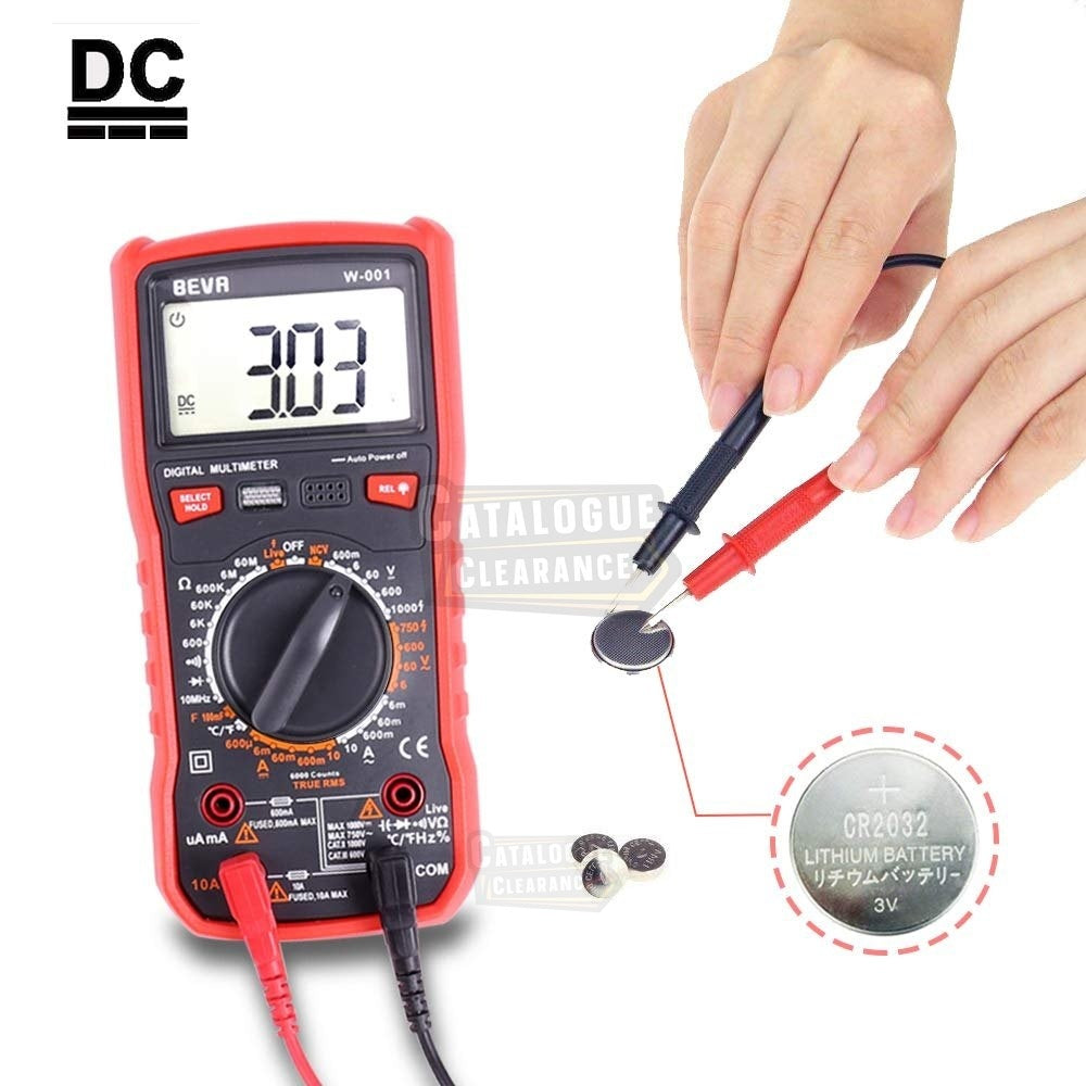Digital Multimeter, True RMS Temperature TIS 258