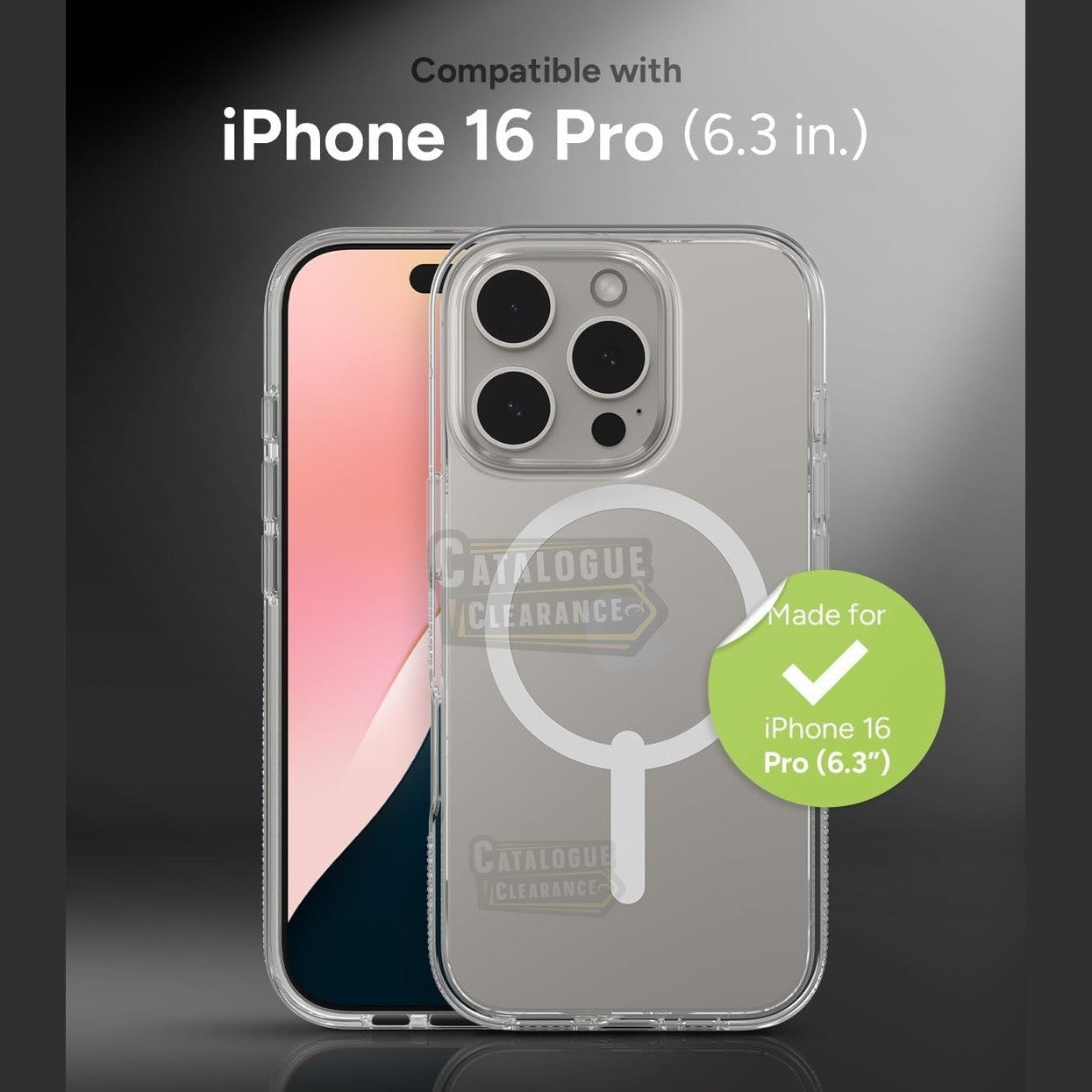 Crystal Palace Graphene Case for iPhone 16 Pro MAX – MagSafe, Shockproof