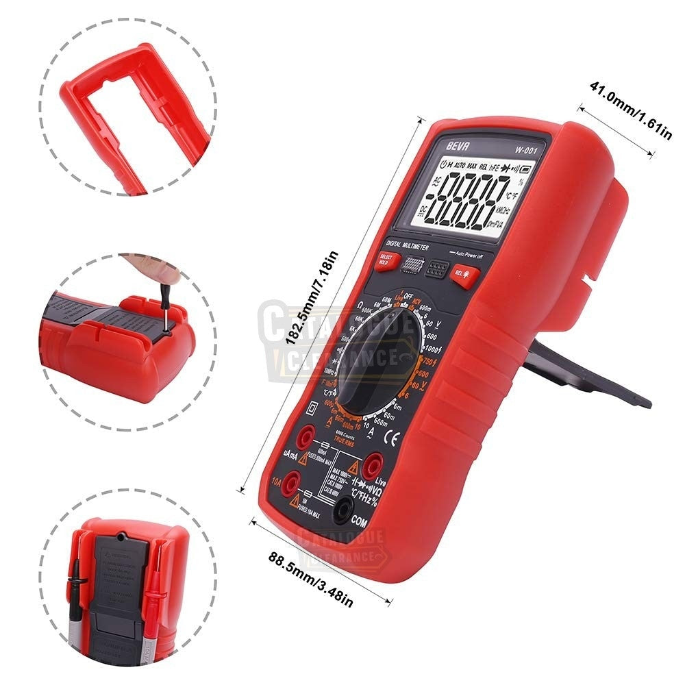Digital Multimeter, True RMS Temperature TIS 258