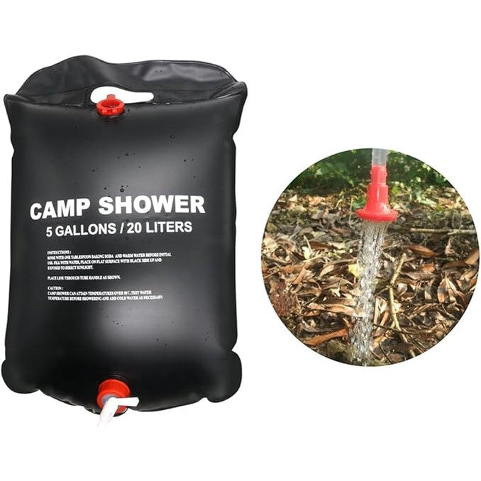 20L Mobile Solar Camping Shower Set for Children