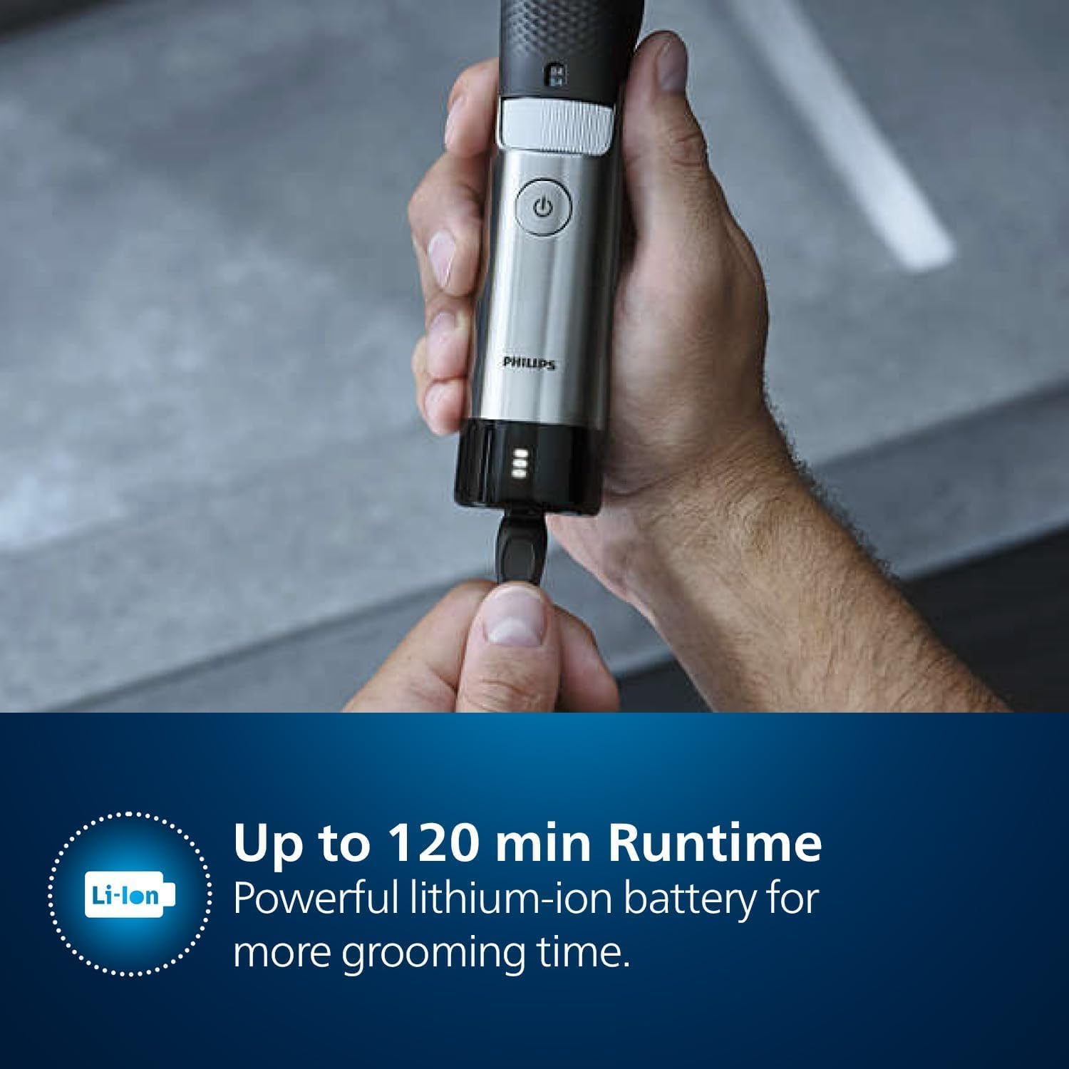 Philips Series 9000 Beard Trimmer with Lift & Trim Pro System (Model BT9810/13)