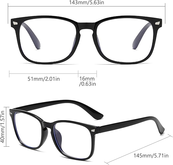 Bulk Deal: Blue Light Blocking Glasses (2-Pack) – 100 Packs for £90 (200 Glasses Total, Lightweight Computer Glasses)
