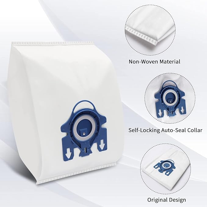 Morpilot Vacuum Bags for GN Series – 8 Bags + 4 Filters