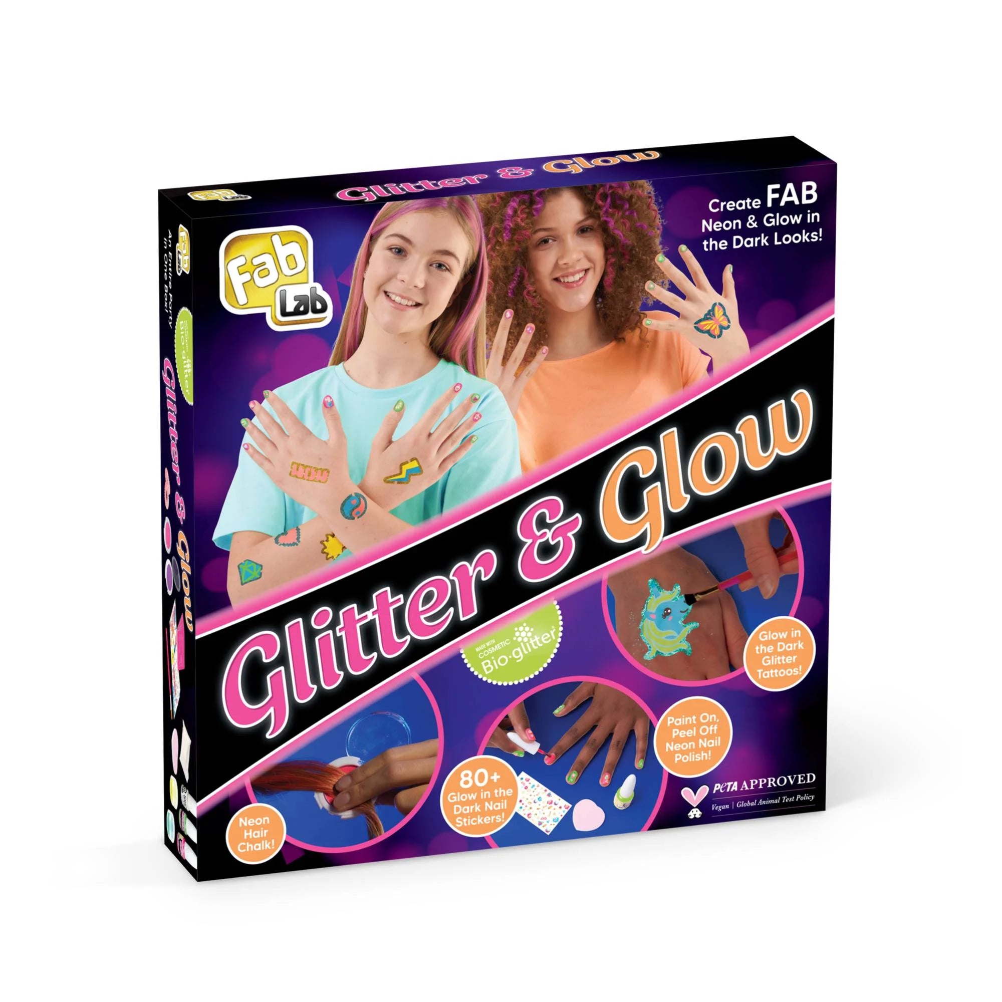 Fab Lab's Glitter and Glow – Creative DIY Craft Kit for Kids