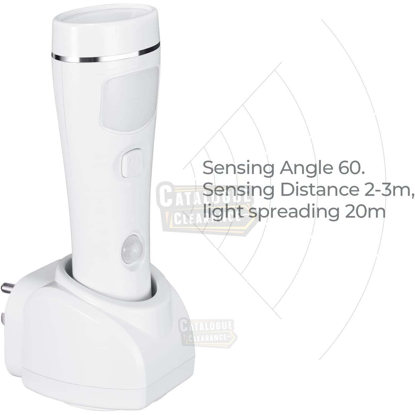 4-in-1 Motion Sensor Night Light & Emergency LED Flashlight