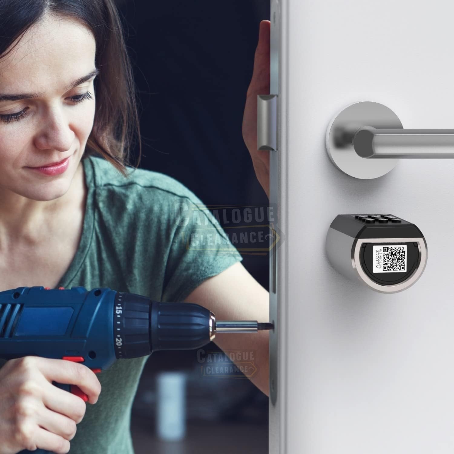 WELOCK PCB51 Smart Wi-Fi Door Lock – Keypad, RFID, Bluetooth & App Control, Waterproof