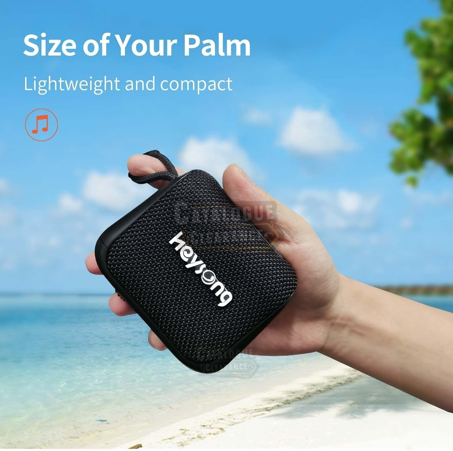 HEYSONG IPX7 Waterproof Bluetooth Speaker, 24-Hour Playtime