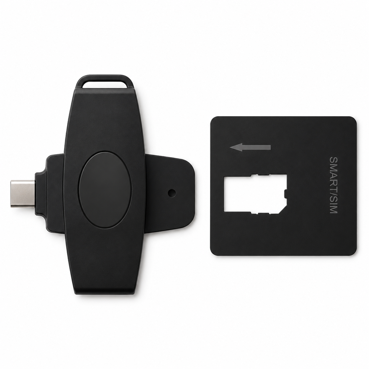 Smart Card Reader & SIM Card Reader, Compatible with Mac & Windows