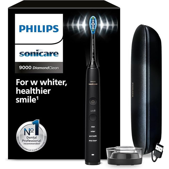 Philips Sonicare DiamondClean 9000 Black Electric Toothbrush HX9911/39