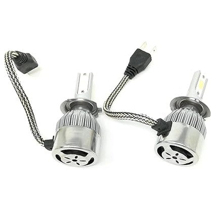 Pair of LED Lights Car Motorcycle Headlights