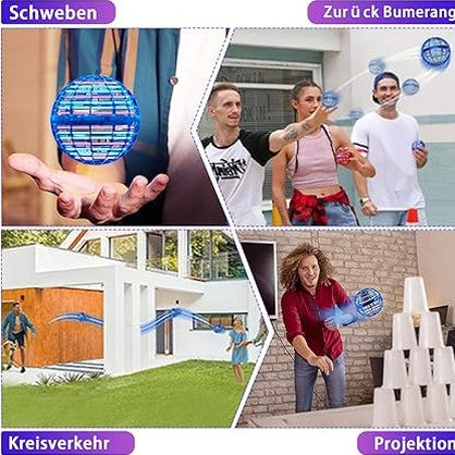 Interactive Boomerang Toy for Kids & Adults-Hand-Controlled Flying Ball Drone