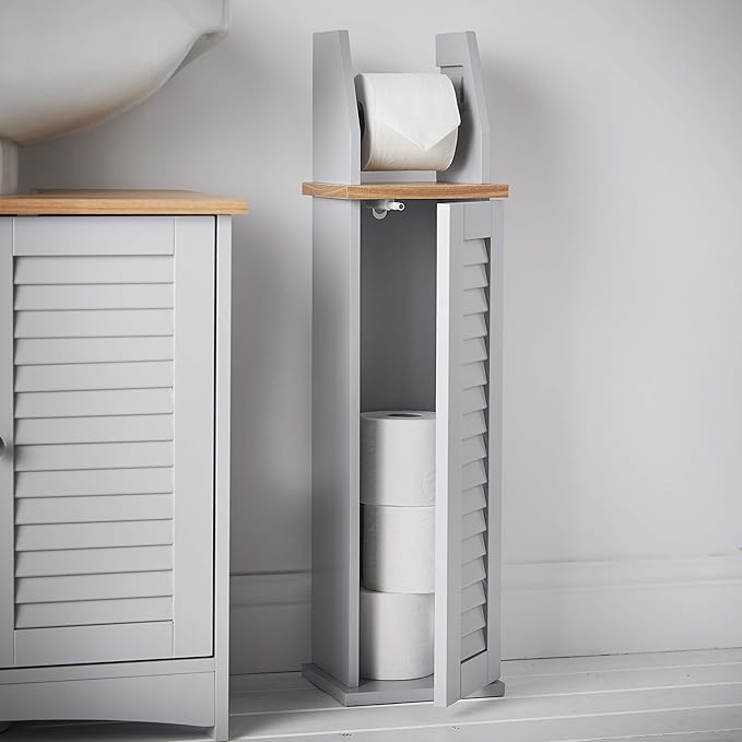 CARME Atlanta 3-Piece Bathroom Furniture Set – Freestanding Under-Sink Cabinet, Wall-Mounted