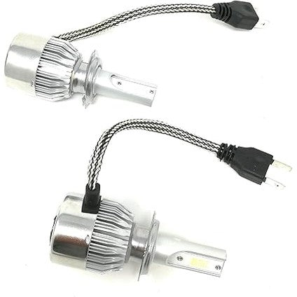 Pair of LED Lights Car Motorcycle Headlights