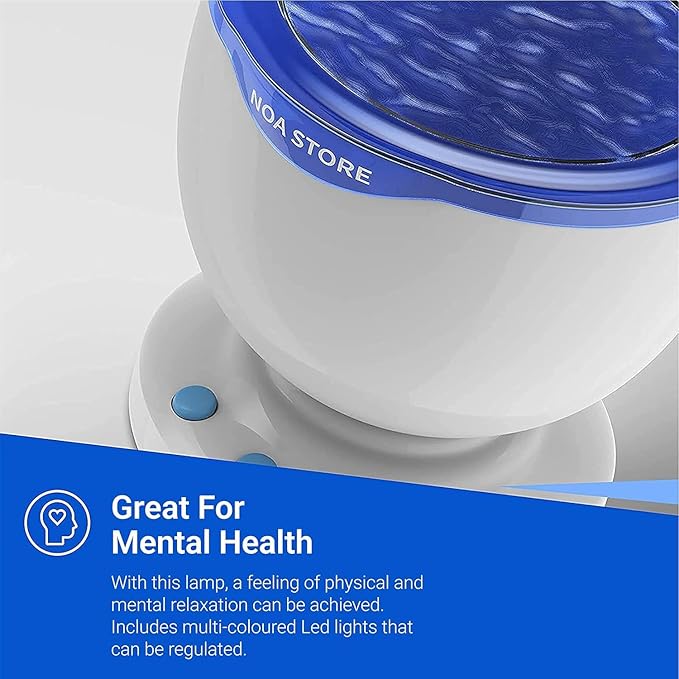 Ocean Wave LED Projector Light with Music – Calming Sensory Night Light for Autism & Relaxation