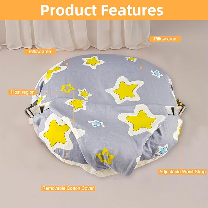Multifunctional Nursing Pillow – Ergonomic, Adjustable & Baby-Safe(Belocali)
