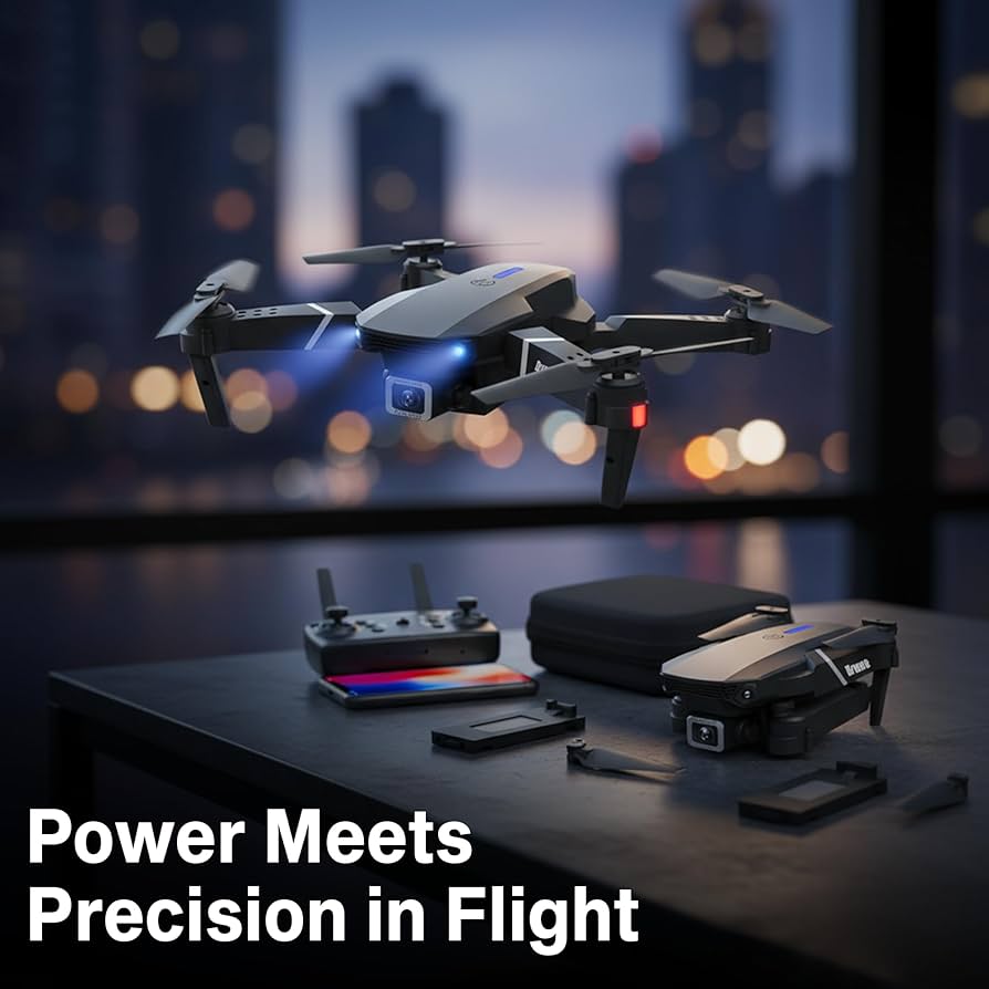 E88 Foldable Drone with Dual Camera