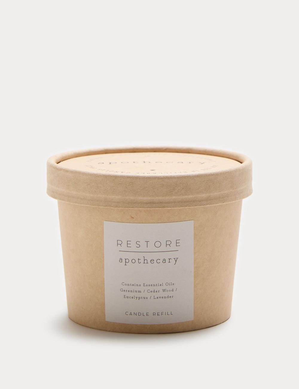 High Street Restore Scented Candle Refill – Essential Oil Wax Refill for Refillable Candle Vessels