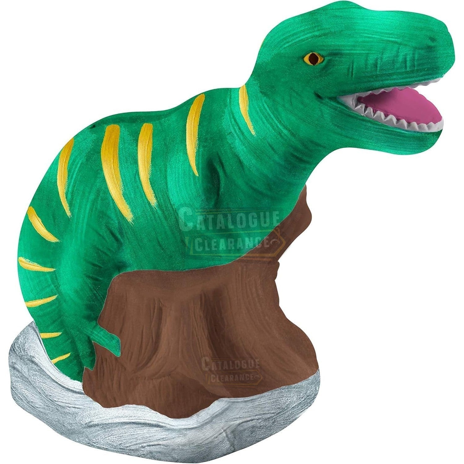 Paint Your Own Dinosaur Money Bank, Awesome Craft Kit with 13 Paint Colors