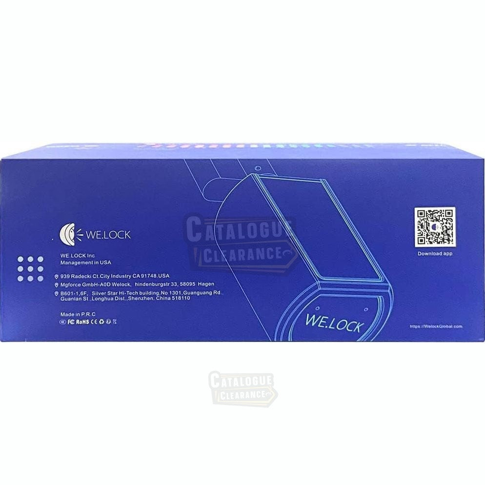 WELOCK PCB51 Smart Wi-Fi Door Lock – Keypad, RFID, Bluetooth & App Control, Waterproof
