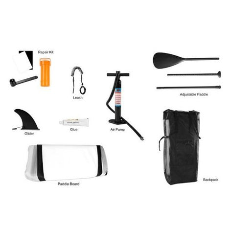 INFLATABLE PADDLE BOARD & ACCESSORIES - (SBA-00230)