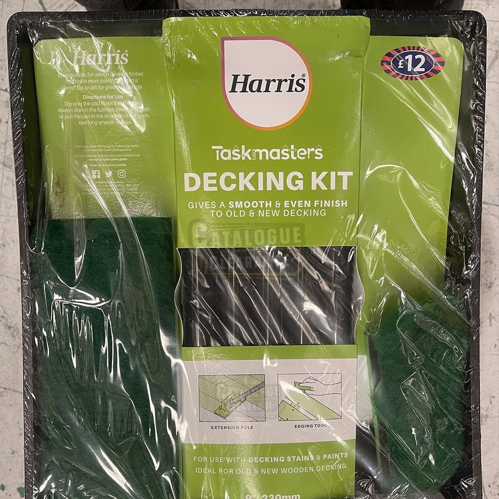 Harris Deck Staining Kit – Complete Timber Staining Set