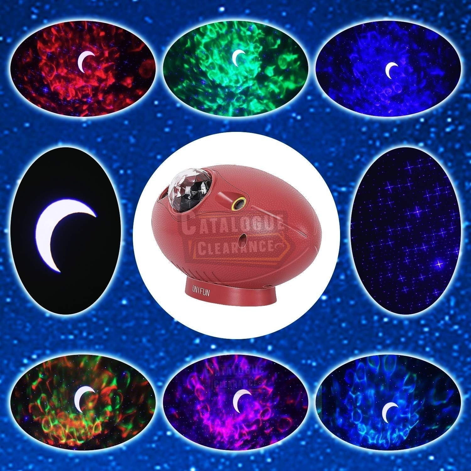 Star Light Galaxy Projector – 4-in-1 LED & Bluetooth Speaker