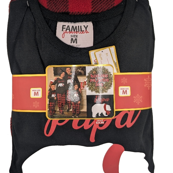 Holiday Family Pajama Set – “Papa” Matching Christmas Pyjamas