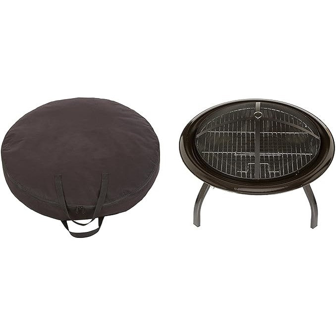 AmazonBasics 26" Portable Folding Outdoor Fire Pit