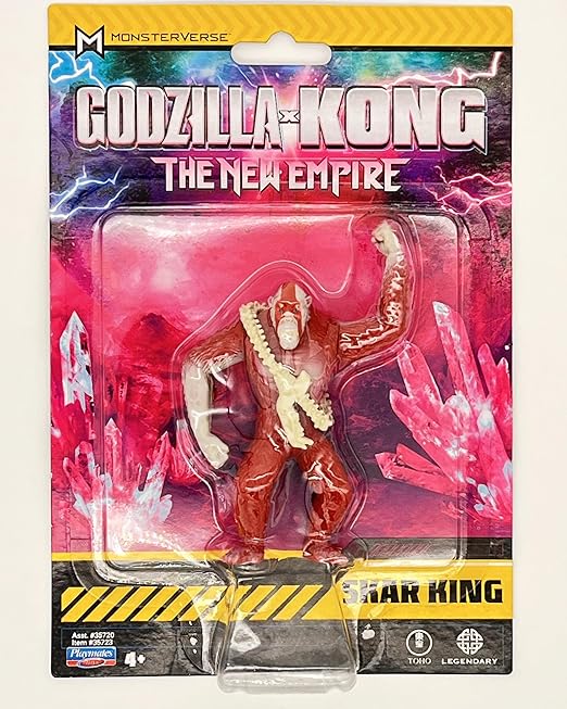 Godzilla x Kong Skar King Action Figure 3.25", MonsterVerse Collectible, Ages 4+